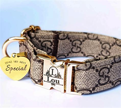 gucci dog collar|authentic Gucci dog collar.